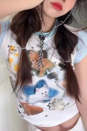 Cute Everyday Outfits, Outfit Inspo Casual Paws Crop Top