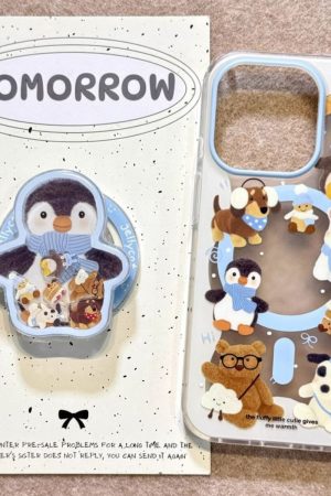 Cute Everyday Outfits, Outfit Inspo Casual Penguin iPhone Case & Grip Set