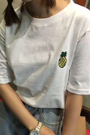 Cute Everyday Outfits, Outfit Inspo Casual Pineapple Pen T-Shirt