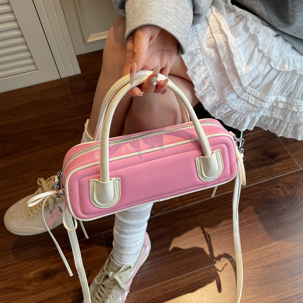 Cute Everyday Outfits, Outfit Inspo Casual Pink Dachshund Shape Handbag Cute Everyday Outfits, Outfit Inspo Casual Pink Dachshund Shape Handbag