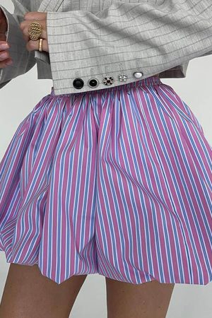 Cute Everyday Outfits, Outfit Inspo Casual Pinstripe Balloon Skirt