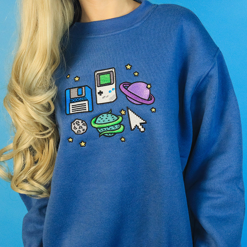 Cute Everyday Outfits, Outfit Inspo Casual Pixel Universe Sweatshirt