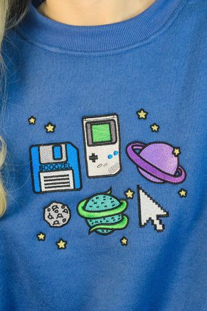 Cute Everyday Outfits, Outfit Inspo Casual Pixel Universe Sweatshirt