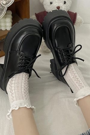 Cute Everyday Outfits, Outfit Inspo Casual Platform Oxford Boots