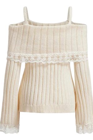 Cute Everyday Outfits, Outfit Inspo Casual Portrait Mode Lace Sweater