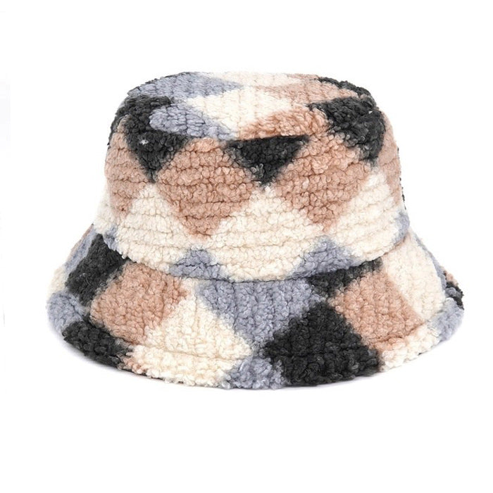 Cute Everyday Outfits, Outfit Inspo Casual Preppy Argyle Fuzzy Bucket Hat