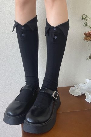 Cute Everyday Outfits, Outfit Inspo Casual Preppy Collar High Socks
