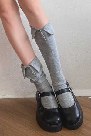 Cute Everyday Outfits, Outfit Inspo Casual Preppy Collar High Socks