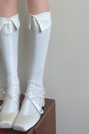Cute Everyday Outfits, Outfit Inspo Casual Preppy Collar High Socks