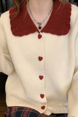 Cute Everyday Outfits, Outfit Inspo Casual Preppy Collar Knit Cardigan