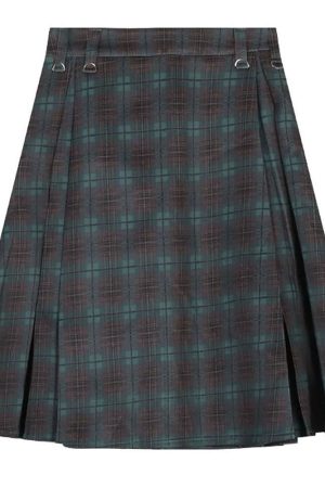 Cute Everyday Outfits, Outfit Inspo Casual Preppy Style Checkered Kilt Skirt