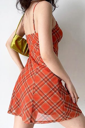 Cute Everyday Outfits, Outfit Inspo Casual Preppy Style Plaid Mini Dress