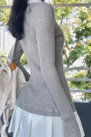 Cute Everyday Outfits, Outfit Inspo Casual Preppy Style Pleated Knit Dress