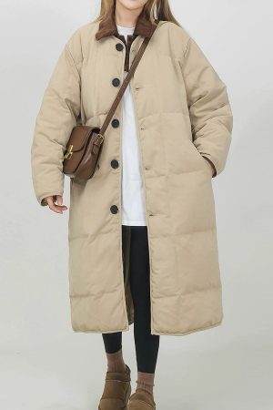 Cute Everyday Outfits, Outfit Inspo Casual Preppy Style Quilted Coat