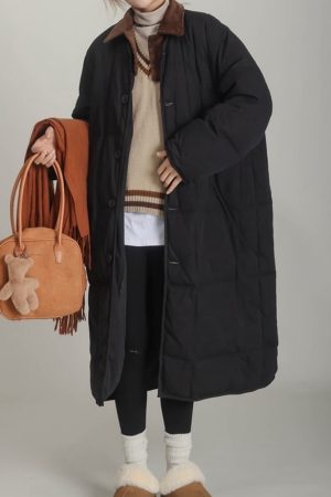 Cute Everyday Outfits, Outfit Inspo Casual Preppy Style Quilted Coat