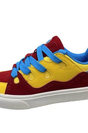 Cute Everyday Outfits, Outfit Inspo Casual Primary Colors Skater Sneakers