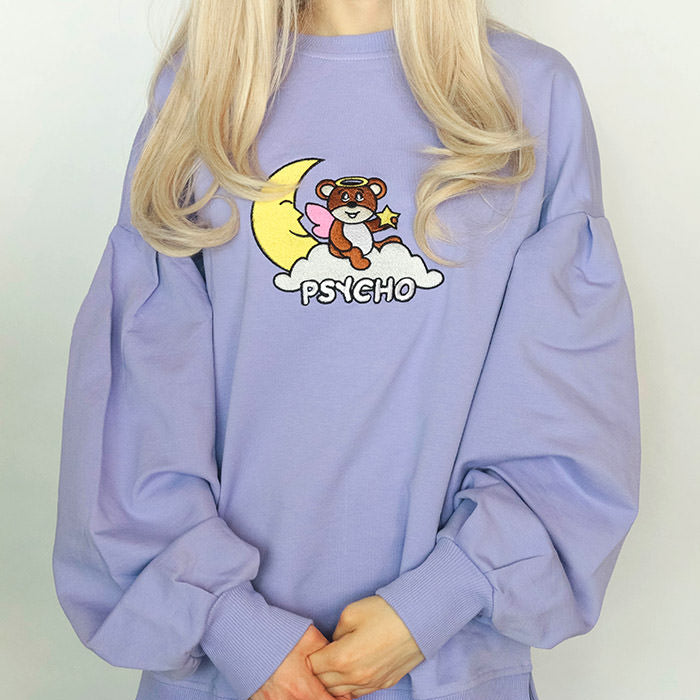 Cute Everyday Outfits, Outfit Inspo Casual Psycho Bear Sweatshirt