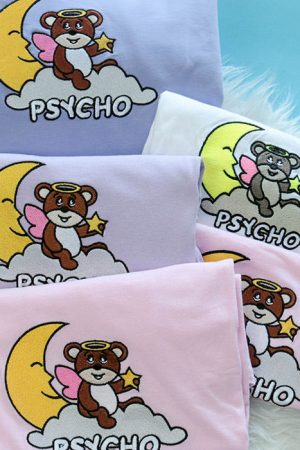 Cute Everyday Outfits, Outfit Inspo Casual Psycho Bear T-Shirt