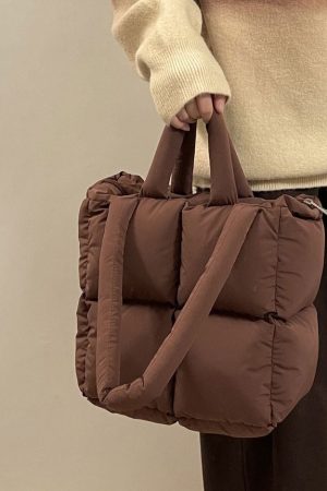 Cute Everyday Outfits, Outfit Inspo Casual Puffy Shoulder Bag