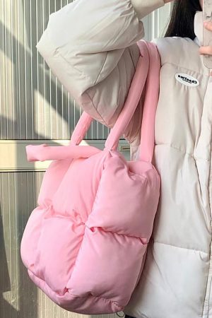 Cute Everyday Outfits, Outfit Inspo Casual Puffy Shoulder Bag