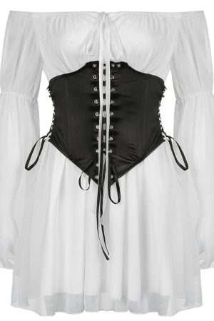 Cute Everyday Outfits, Outfit Inspo Casual Pure Bliss Dress & Corset Co-Ord