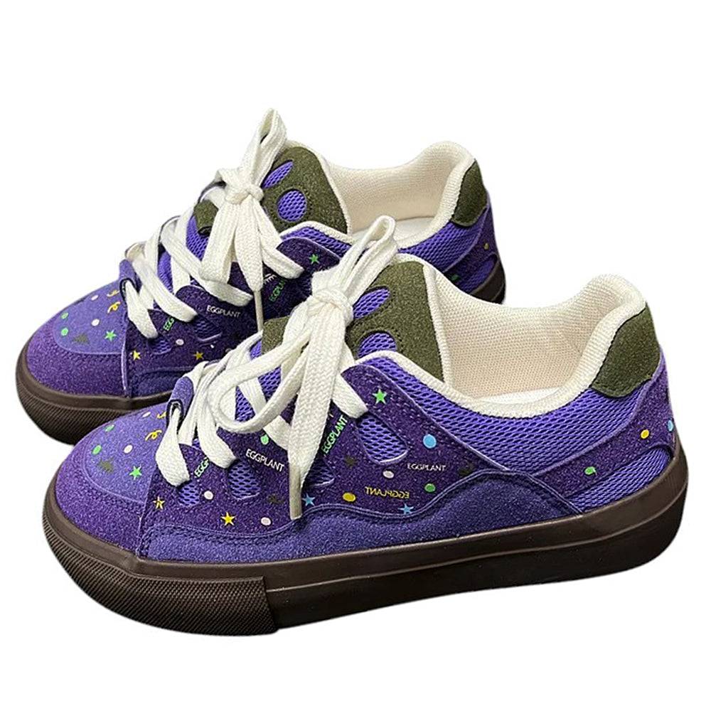 Cute Everyday Outfits, Outfit Inspo Casual Purple Star Skater Sneakers Cute Everyday Outfits, Outfit Inspo Casual Purple Star Skater Sneakers
