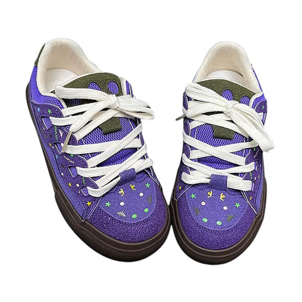 Cute Everyday Outfits, Outfit Inspo Casual Purple Star Skater Sneakers Cute Everyday Outfits, Outfit Inspo Casual Purple Star Skater Sneakers