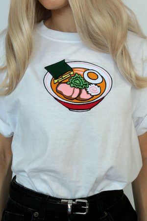 Cute Everyday Outfits, Outfit Inspo Casual Ramen Tee