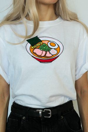Cute Everyday Outfits, Outfit Inspo Casual Ramen Tee