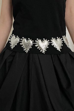 Cute Everyday Outfits, Outfit Inspo Casual Ready For Love Heart Chain Belt