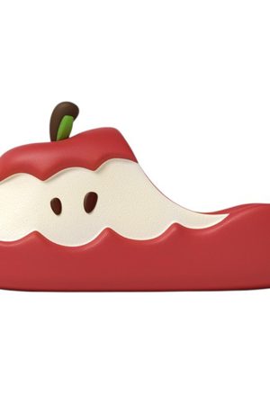 Cute Everyday Outfits, Outfit Inspo Casual Red Apple Core Slippers