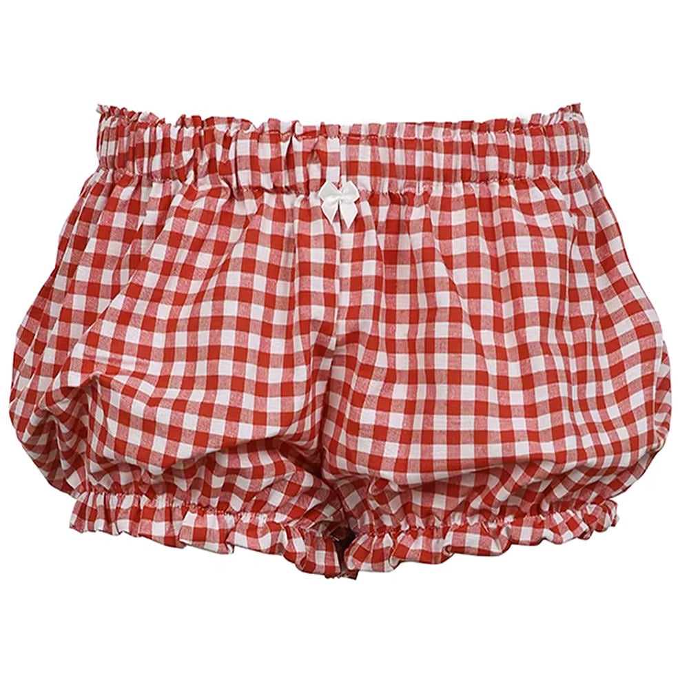 Cute Everyday Outfits, Outfit Inspo Casual Red Gingham Picnic Shorts
