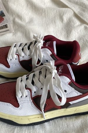 Cute Everyday Outfits, Outfit Inspo Casual Red & Grey Shooting Star Sneakers