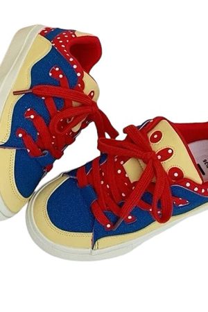 Cute Everyday Outfits, Outfit Inspo Casual Red Polka Dot Skater Sneakers