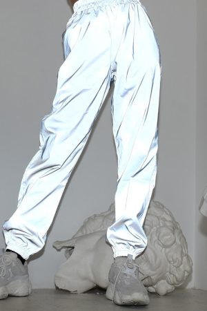 Cute Everyday Outfits, Outfit Inspo Casual Reflective Sweat Pants