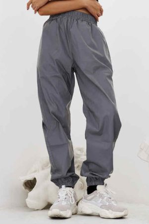Cute Everyday Outfits, Outfit Inspo Casual Reflective Sweat Pants