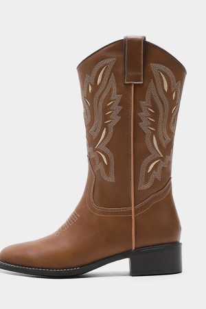 Cute Everyday Outfits, Outfit Inspo Casual Road To Rideout Embroidery Cowboy Boots