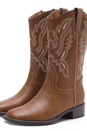 Cute Everyday Outfits, Outfit Inspo Casual Road To Rideout Embroidery Cowboy Boots