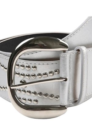 Cute Everyday Outfits, Outfit Inspo Casual Rock The Scene Metal Rivet Belt