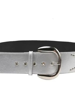 Cute Everyday Outfits, Outfit Inspo Casual Rock The Scene Metal Rivet Belt