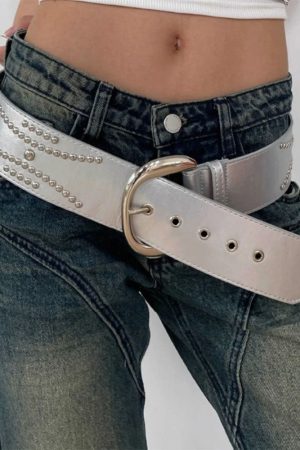Cute Everyday Outfits, Outfit Inspo Casual Rock The Scene Metal Rivet Belt