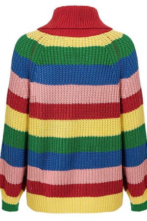 Cute Everyday Outfits, Outfit Inspo Casual Roll Neck Rainbow Jumper