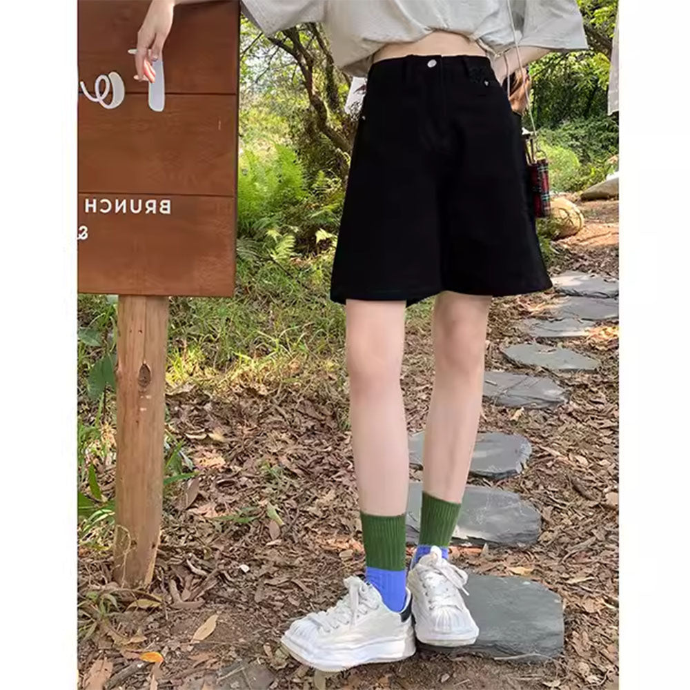 Cute Everyday Outfits, Outfit Inspo Casual Rule Breaker High-Rise Shorts Cute Everyday Outfits, Outfit Inspo Casual Rule Breaker High-Rise Shorts