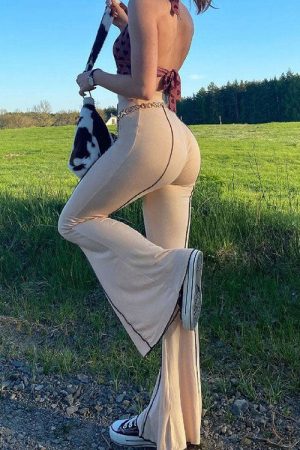 Cute Everyday Outfits, Outfit Inspo Casual Run Your Game Flare Pants