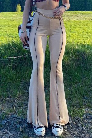 Cute Everyday Outfits, Outfit Inspo Casual Run Your Game Flare Pants