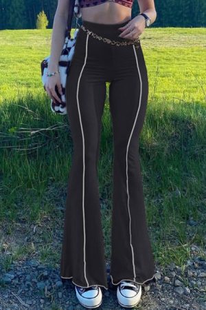 Cute Everyday Outfits, Outfit Inspo Casual Run Your Game Flare Pants