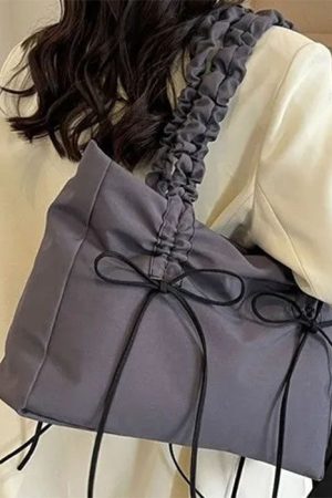 Cute Everyday Outfits, Outfit Inspo Casual Saturday School Bow Shoulder Bag