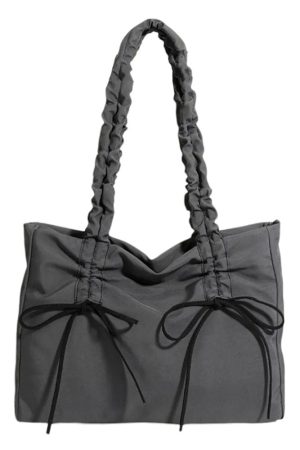 Cute Everyday Outfits, Outfit Inspo Casual Saturday School Bow Shoulder Bag