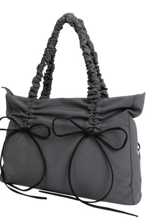 Cute Everyday Outfits, Outfit Inspo Casual Saturday School Bow Shoulder Bag