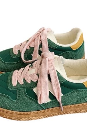 Cute Everyday Outfits, Outfit Inspo Casual Saturday School Sneakers in Green
